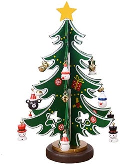 Buy Mini Wooden Table Top Christmas Tree in Egypt