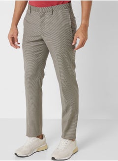 Buy Checked Slim Fit Pants in UAE