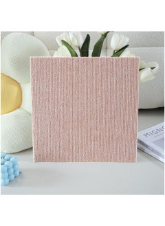 Buy Peel and Stick Carpet Tiles,Self-Adhesive Square Soft Floor Tiles,30cmx30cm DIY Washable Tiles Carpet,for Bedroom,Dining Room(Size:10pcs,Color:Pink) in UAE