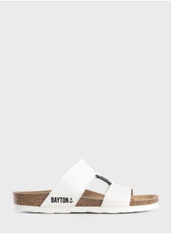 Buy Navia Double Strap Wedge Sandals in UAE