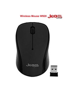 Buy Jedel W920 Laser Bluetooth Wireless Mouse Black in Saudi Arabia