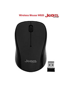 اشتري Jedel W920 Laser Bluetooth Wireless Mouse Black في السعودية