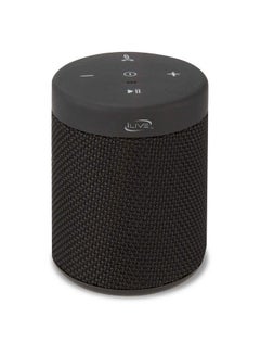Buy Waterproof Fabric Wireless Speaker 2.56 X 2.56 X 3.4 Inches Builtin Rechargeable Battery Black (Isbw108B) in Saudi Arabia