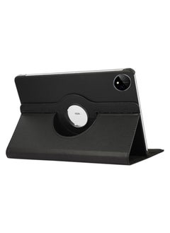 Buy Compatible with Huawei MatePad Pro 12.2 inch 2024 Tablet PU Leather Cover Sleep Wake Function 360 Rotating Stand Protective Shell For MatePad Pro 12.2'' (Black) in Saudi Arabia