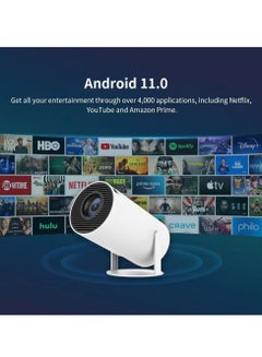 Buy Video Projector Android Version Portable Projector Home Projector HY300 in Saudi Arabia