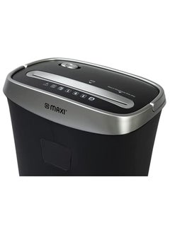 Buy MAXI CROSS CUT SHREDDER 060C 6 SHEETS, BLACK in UAE