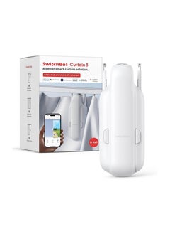 Buy U Rail 3 Smart Automatic Curtain Opener - Bluetooth Remote Control with App/Timer, Upgraded Performance Motor in UAE