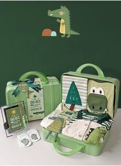 Buy Baby Gift Box Forest Series Green Fun Newborn Boy Pure Cotton in Saudi Arabia