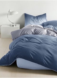 Buy Various King/Queen/Single Size Duvet Cover Set, Ombré Blue Bedding set in UAE