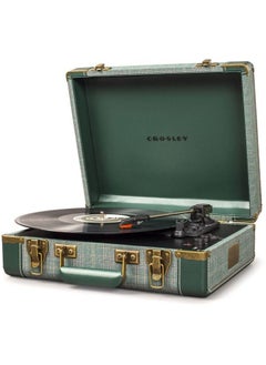 اشتري Crosley CR6019E-PNE4 Executive Vintage Bluetooth in/Out 3-Speed Portable USB Turntable, Pine في الامارات