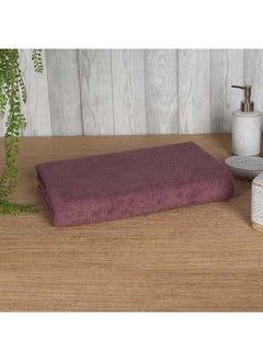 Buy Organic Cotton Bath Sheet Mauve 90x150 cm in UAE