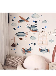 Buy Cartoon DIY Wall Stickers, Children DIY Art Decal, Removable and Water Proof Wall Decoration, Mural Decorate for Nursery Playroom Decor, Kids Room Home Decorations Boys Bedroom Art in Saudi Arabia