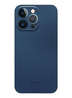 اشتري iPhone 14 Pro Max Case Air Skin Series Ultra Slim Frosted Anti Slip Back Cover Full Coverage Camera Lens Protection 6.7 inch Blue في الامارات