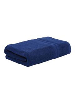 اشتري Shadow Bath Sheet 550 GSM 100% Cotton Terry 80x160 cm -Luxury Feel Super Absorbent Quick Dry Royal Blue في الامارات