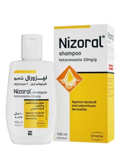 اشتري Nizoral Ketoconazole Anti-Dandruff Treatment Shampoo, 100 ml, Effective Dandruff Treatment, Works from the first wash, Clinically proven Ketoconazole Shampoo to relieve Itchy Scalp في الامارات