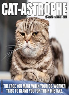 اشتري Cat-Astrophe 2024 12 X 12 Wall Calendar في الامارات