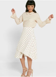 Buy Layered Polka Dot Skirt in Saudi Arabia