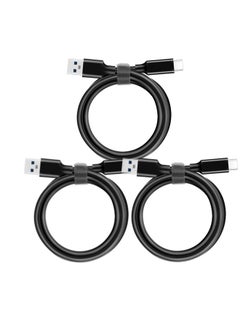 Buy 3 Sets Of Type-C Data Cable USB3.2 To TypeC Transmission Line 10Gbps Hard Disk Line Car 3A60W PD Fast Charge Cable in Saudi Arabia