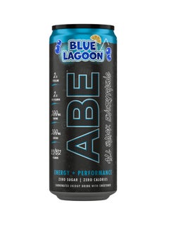 Buy ABE Energy Plus Pre Workout with Blue Lagoon Drink 330ml in UAE