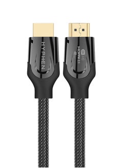 Buy HDMI 2.1 Ultra High Speed Cable 2m black in Saudi Arabia