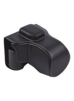 Buy Vintage Camera Case With Shoulder Strap Black in UAE