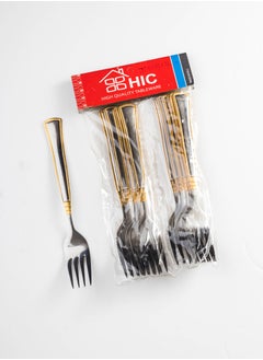 Buy Stainless steel dinner fork12 pieces in Saudi Arabia