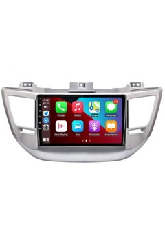 Buy Android Screen For Hyundai Tucson 3 I35 2015 To 2018 4GB RAM Support Apple Carplay Android Auto Wireless QLED Touch Screen DSP AHD Camera Included SIM Card Support Bluetooth in UAE