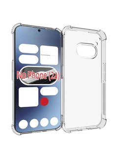 اشتري Nothing Phone 2A Clear Cover Case Soft TPU Transparent Back Protective Case Shock Absorbent Reinforced Corner for Nothing Phone 2A 5G في السعودية