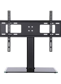 Buy TV Stand Table for 26 to 55 inch LCD LED OLED 4K Plasma TV, TV Stand Mount Swivel 80 Degrees and 4 Heights Adjustable with Cable Management in Saudi Arabia