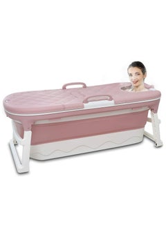 Buy Bathtub, portable bathtub, barrel welding steam bath, folding bath, mobile bathtub for adults, plastic folding bathtub for thickening, house sauna in UAE