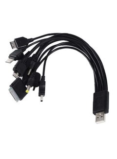 Buy NTECH 10in1 Universal USB Charger Cable Nokia Charger Multi function Charging Sync Cord For old phone etc in UAE
