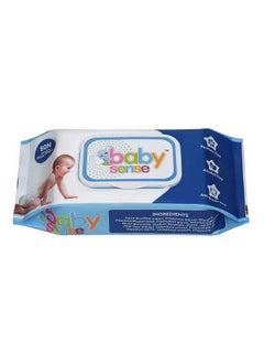 Buy ™ 80N Usable Premium Baby Wipes With Almond Oil (80 Wipes Per Pack)(Pack Of 10) in UAE