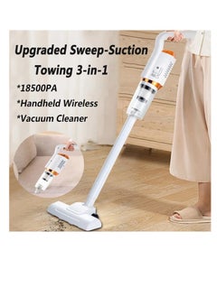 Buy Wireless Handheld Vacuum Cleaner 8500Pa 150W Powerful Electric Sweeper Cordless Home Car Remove Mites Dust Cleaner in UAE