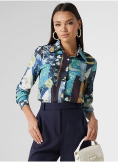 Buy Abstract Printed Shirt in Saudi Arabia