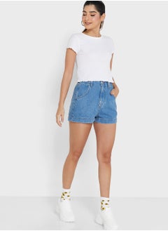 Buy High Waist Mini Shorts in Saudi Arabia