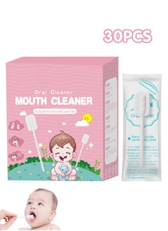 Buy 30PCS Baby Tongue Cleaner, Newborn Oral Cleaner, Infant Toothbrush, Mouth Cleaner for 0-36 Months Baby in UAE