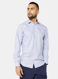 Buy Stripe Slim Fit Shirt in Saudi Arabia