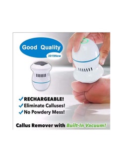 Buy Portable Electric Vacuum Adsorption Foot Grinder USB Electronic Foot File Pedicure Tools, Dual-Speed Callus Remover - Pedicure Foot Care Tool for Dead and Cracked Dry Skin in UAE