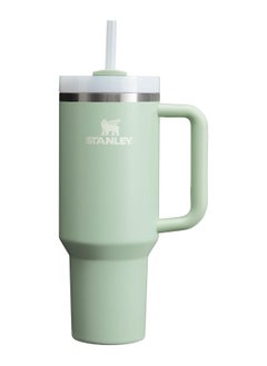 Buy Stanley Quencher H2.0 Tumbler with Handle & Straw 40 oz | Twist On 3-Way Lid | Cupholder Compatible for Travel | Insulated Stainless Steel Cup | BPA-Free | Matcha Cream in Egypt