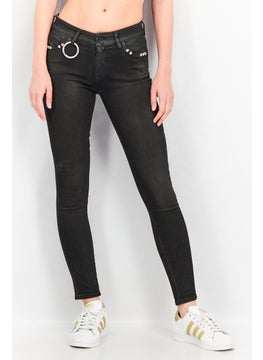 اشتري Women Se Slandy Super Slim Skinny Jeans, Black في الامارات