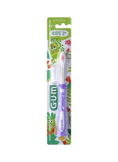 Buy Monster Kids Toothbrush Soft Bristles 3 to 6 Years Handle Gently Removes Plaque Cleaning Deep & Effective Assorted Colors in UAE