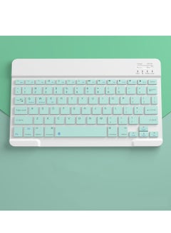 Buy M MIAOYAN Wireless Bluetooth Keyboard with Mouse Rechargeable Ultrathin Mini Computer Phone Tablet Laptop Keyboard Mouse Set (Green) in Saudi Arabia