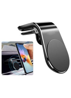 Buy 1Pc Universal Phone Holder Clip Car Air Vent Magnetic Mount Holder Bracket for Cell Phone GPS Suporte Celular Car Phone Holder，Black in Saudi Arabia