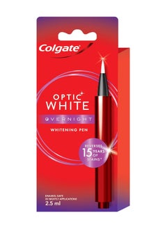 Buy Colgate Optic White Overnight Whitening Pen - 2.5 mL in UAE