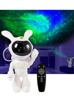 Buy Small Cute Bunny Night Light for Kids/Adults, Astronaut Star Galaxy Projector with Timer and Remote, Nebula Color Changing Night Light for Bedroom, Ambient Lighting for Sleep Aid, Room Decor, Party in UAE