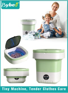 Buy 12L Mini Washer with 3 Modes Deep Cleaning, Foldable Washing Machine, Portable Upgraded Washing Machine for Underwear and Baby Clothes, Travel Washer and Dryer Combo for Apartment, Home, Hotel in UAE