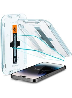 اشتري GLAStR EZ FIT Tempered Glass iPhone 14 PRO Screen Protector - Case Friendly with Sensor Protection [2 PACK] في الامارات