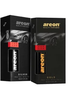 Buy Air Freshener Car Perfume 50 Ml 2 Pcs in UAE