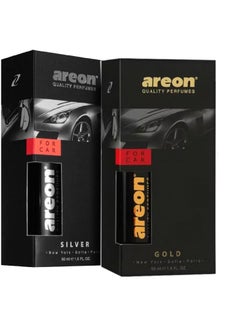 Buy Air Freshener Car Perfume 50 Ml 2 Pcs in UAE