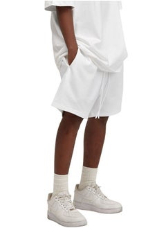 اشتري Men's Casual Relaxed Fit Drawstring Pure Cotton Bottom Short في الامارات